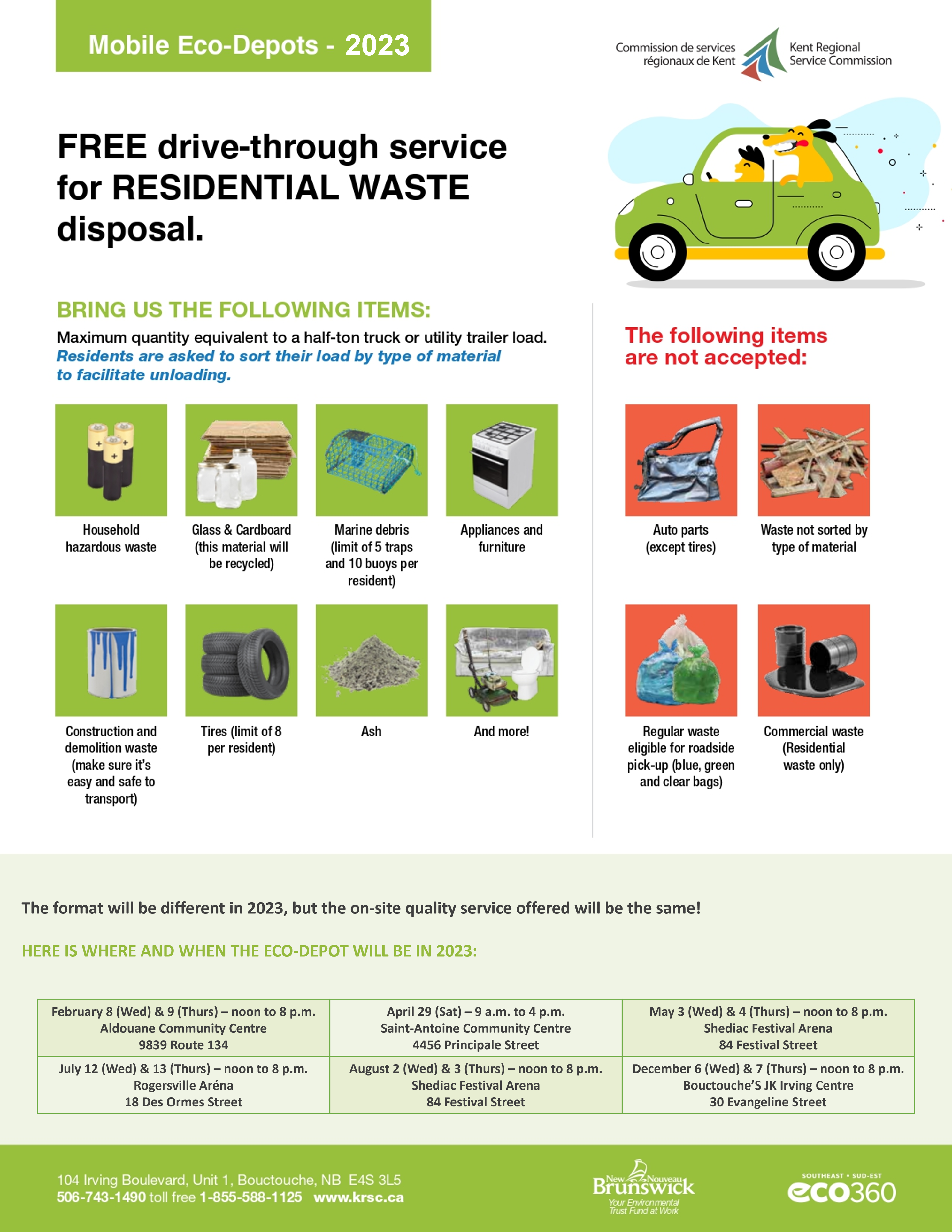 New 3-bag garbage sorting starts today in Moncton and southeast